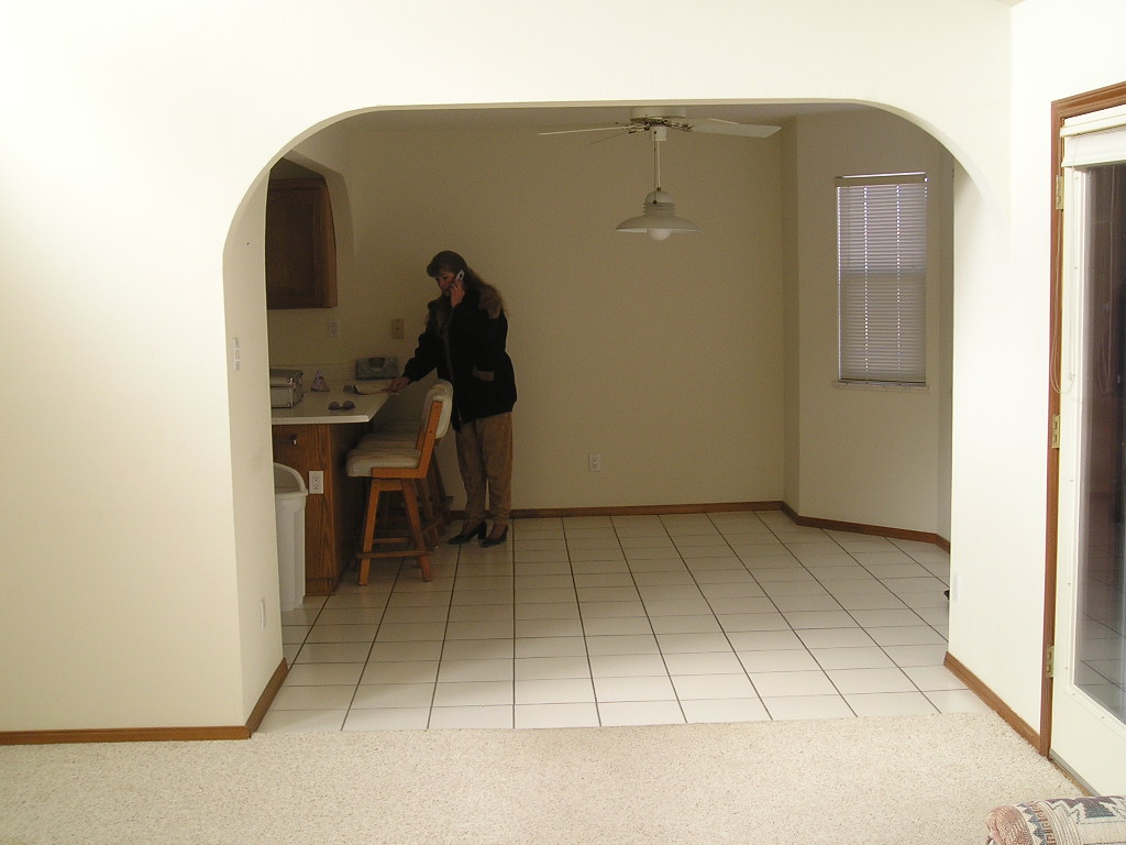 Nook, space for table